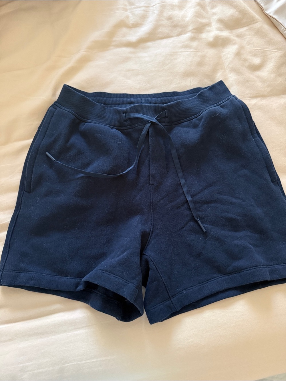 lululemon athletica Steady State Navy Drawstring Athletic Shorts